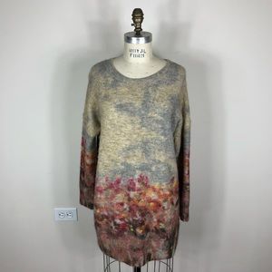 J. Crew | Impressionist Alpaca Merion Wool Long Sweater